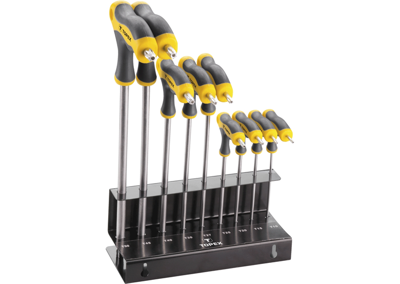 Torxset T-greep Topex 35D964