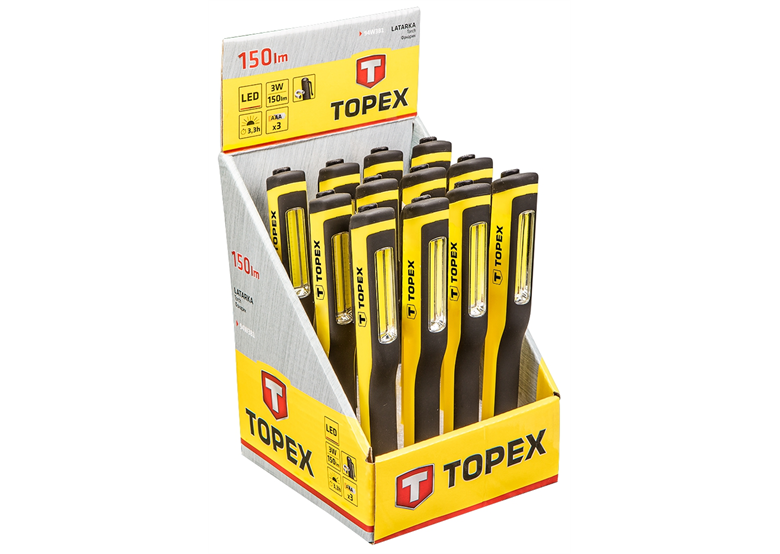 Zaklamp Topex 94W381-12