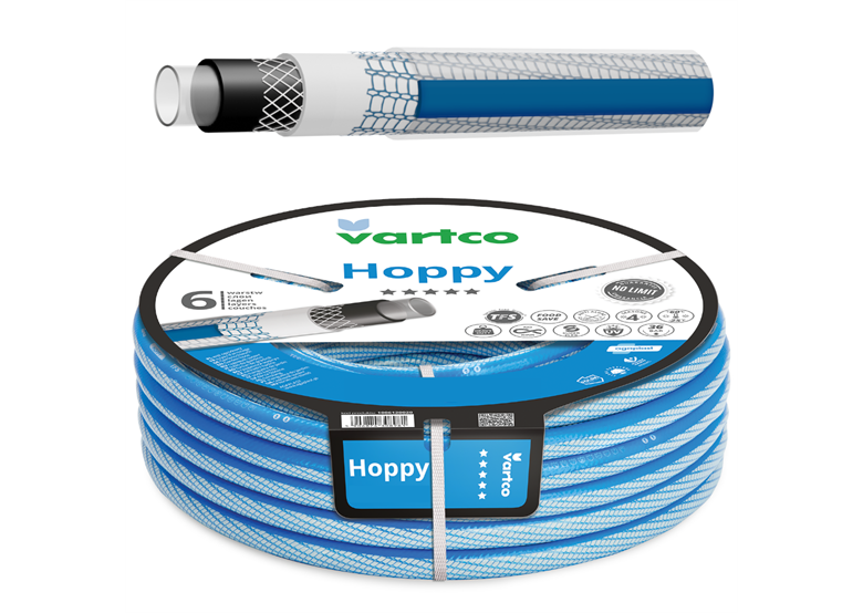 Tuinslang 1/2" 30m 6-laags HOPPY TFS Vartco HOPPY TFS 1006120030