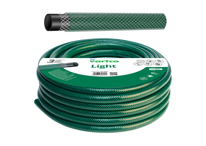 Tuinslang  1/2" 50m 3-laags LIGHT Vartco LIGHT 1001120050