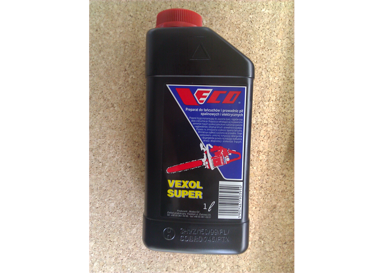 Olie speciaal voor kettingen Veco Vexol Super 1L.