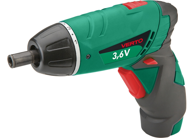 Accuschroevendraaier 3.6V, Li-Ion/1.3Ah Verto 50G137