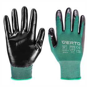 Werkhandschoenen gecoat met nitril - 8" Verto 97H151