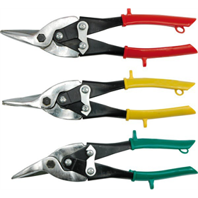 Blikschaar set 3 stuk, rechts, links, recht Vorel 48330