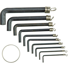 Inbussleutelset van 10 stuks 1,5 - 10mm Vorel 56390