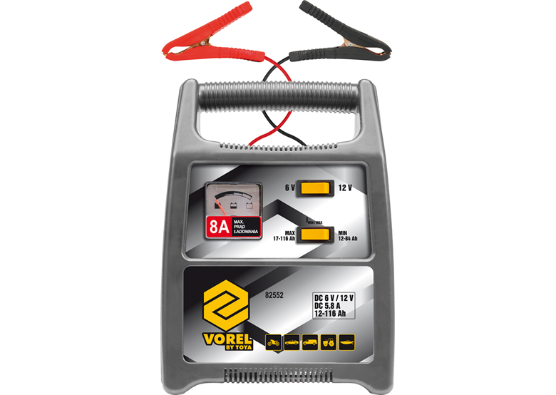 Auto acculader 6/12V Vorel 82552