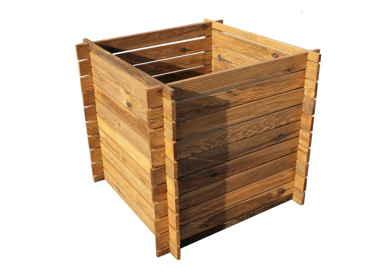 Compostbak hout Werth-Holz 85x85x75