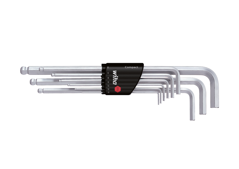 Inbussleutels Compact 9stuk Wiha WH-01418