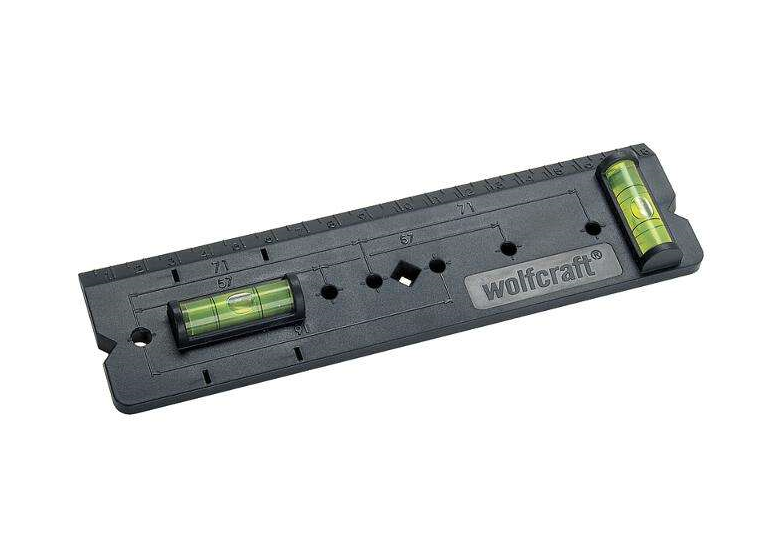 Sjabloon voor aftekenen wandcontactdoos  Wolfcraft WF4050000