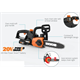 Benzine kettingzaag Worx Power Share WG322E.9