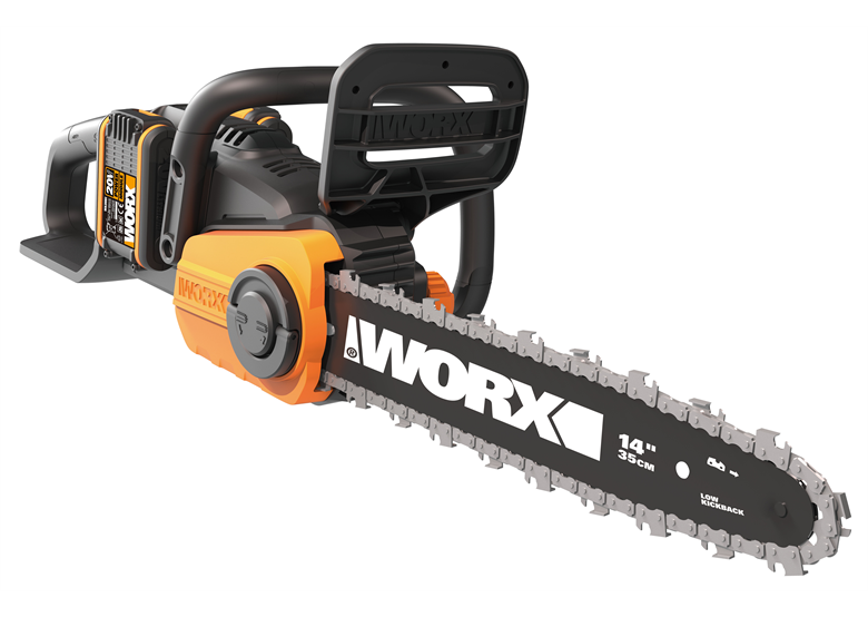 Benzine kettingzaag Worx Power Share WG384E