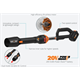Bladblazer Worx Power Share WG543E 1x4,0Ah
