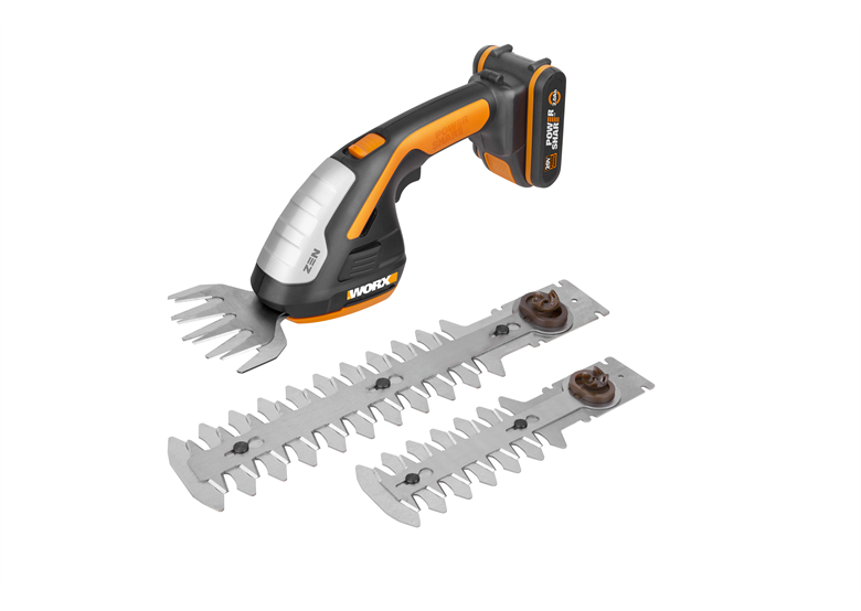 Accu gras-struiken schaar Worx Power Share WG801E