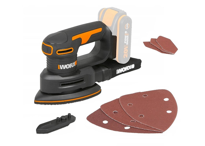 Vlakschuurmachine Worx PowerShare WX822.9