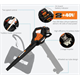 Bladblazer/zuiger Worx WG583E.9