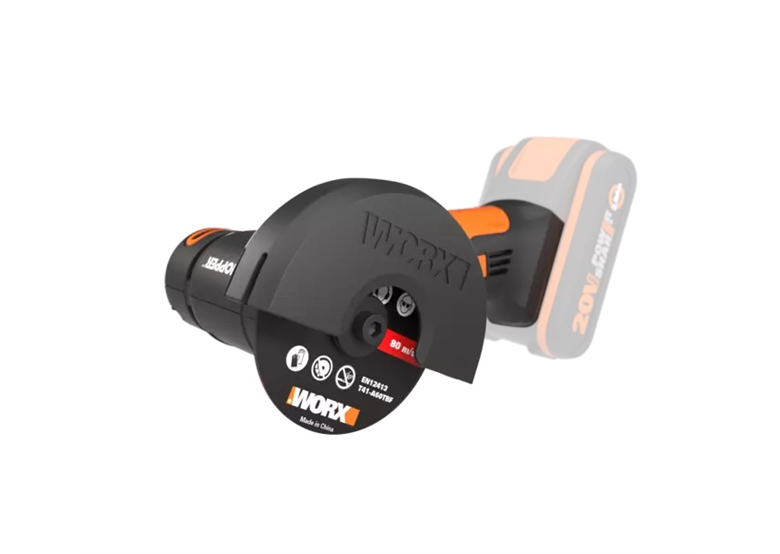 Mini-haakse slijper Worx WX801.9
