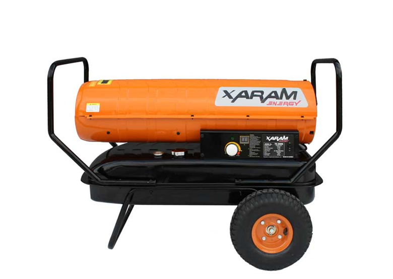 Heteluchtkanon olie Xaram Energy TK-30000