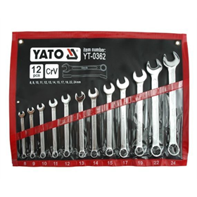 Steek-ring sleutelset 8-24 mm Yato YT-0362
