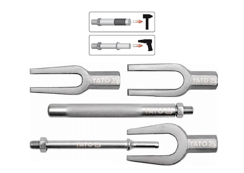 Stuurkogel/ fusee vorkenset 5-delig Yato YT-0616