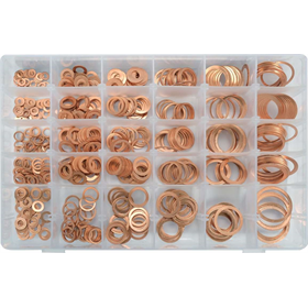 Zachte koperen sluitringen 580 st. Yato YT-068711