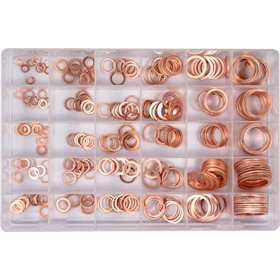 Zachte koperen sluitringen 300st. Yato YT-06872
