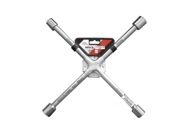 Kruissleutel CR-V  17/19/21/22 mm Yato YT-0800