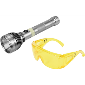 Zaklamp UV - accu met bril Yato YT-08588