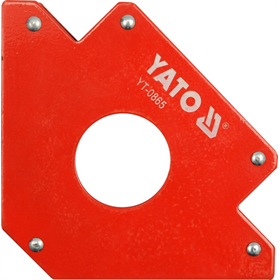 Lashoekstuk magnetisch 122 x 190 x 25 Yato YT-0865