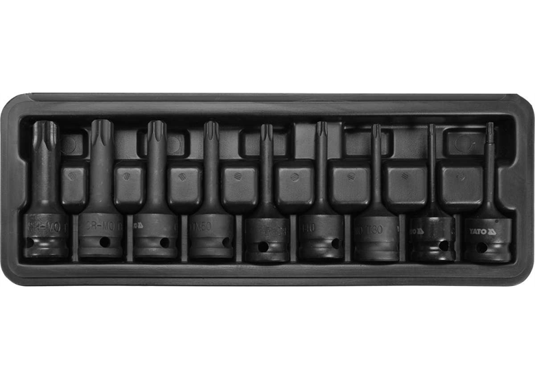Torx slagmoersleutels 9-delig. Yato YT-10654