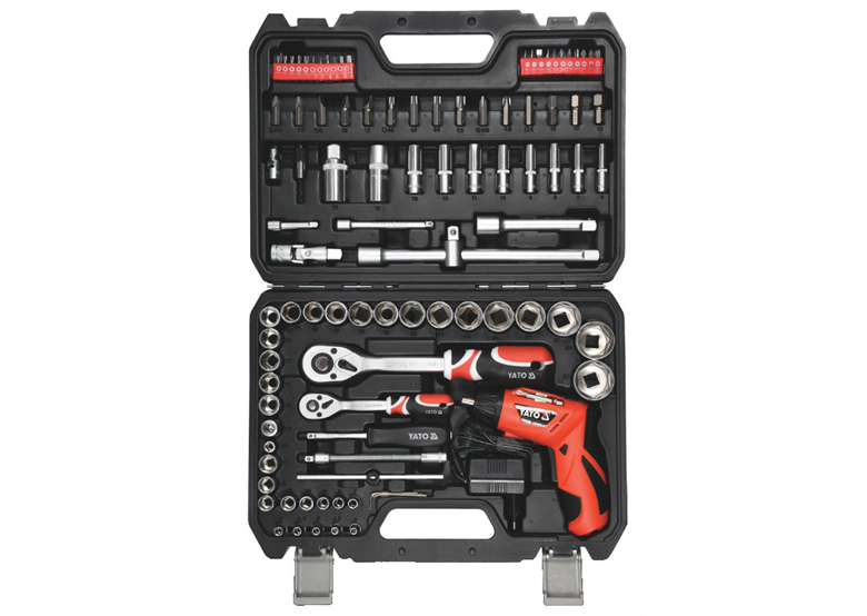 Gereedschap Set (100st) met schroefmachine Yato YT-12685