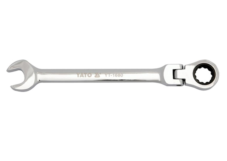 Steeksleutel met ratel en kniegewricht 10 mm Yato YT-1676
