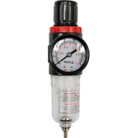 Reducer met filter en manometer 1/4”  Yato YT-2382