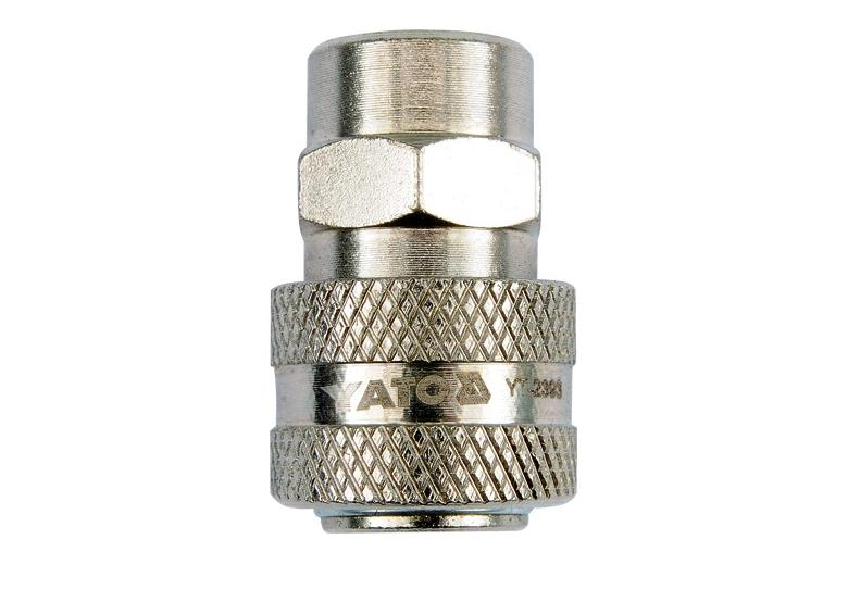 Snelkoppeling d-aansluiting 1/4” binnendraad Yato YT-2393