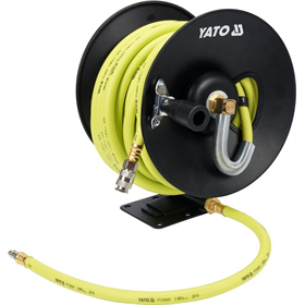 Pneumatische slang op haspel Yato YT-24241