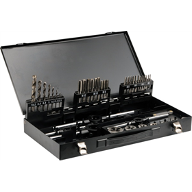 Tap/Matrijs set M3-M12 44-delig Yato YT-2978