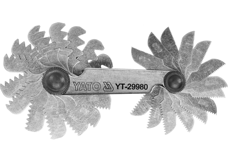 Metrische draadmeter Yato YT-29980