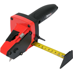 Mes met rolmaat voor het snijden van gipsplaten Yato YT-31350