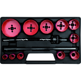 Gatenzaag set 15-delig 19-76 mm Yato YT-3381