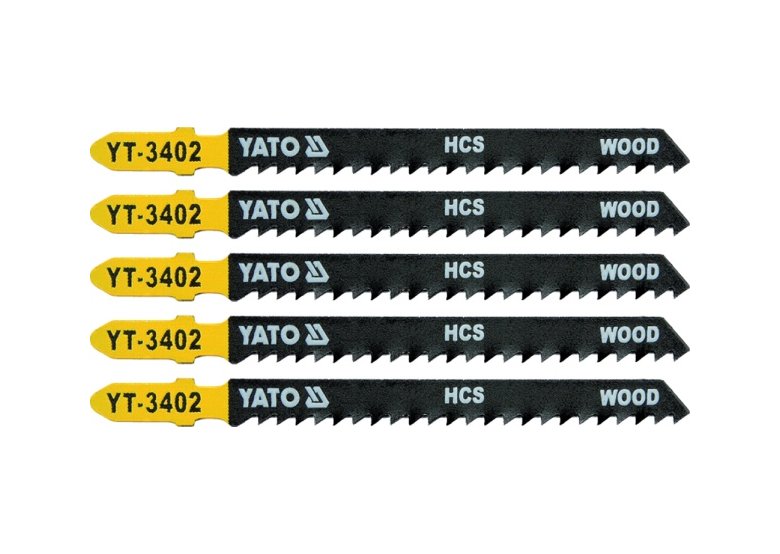 Zaagblad voor decoupeerzaag, hout type t 8tpi Yato YT-3402