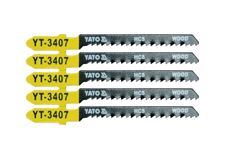 Zaagblad voor decoupeerzaag, hout type t 13tpi Yato YT-3407