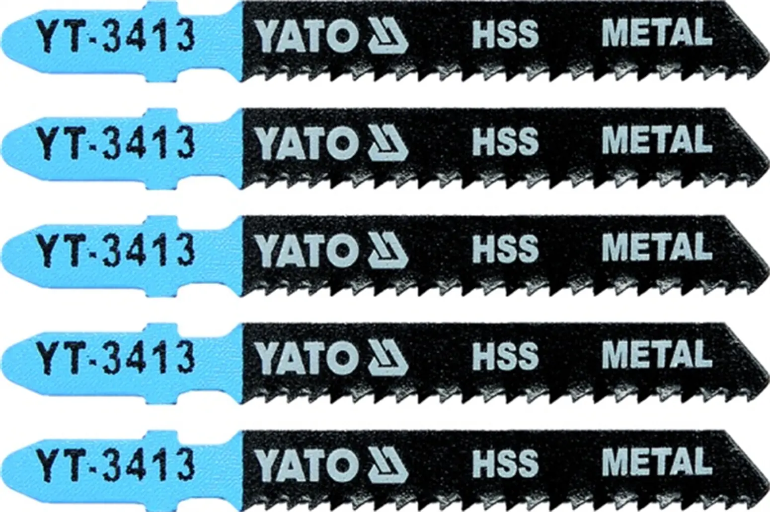 Decoupeerzaagblad voor metaal Type T 12tpi 5st Yato YT-3413