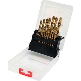 Metaal borenset  1-10mm HSS-TiN 19st. Yato YT-44675