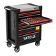 Gereedschapswagen met uitrusting, 190 stuks. Yato YT-55306