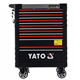 Gereedschapswagen met uitrusting, 190 stuks. Yato YT-55306