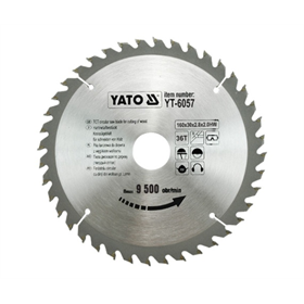 HM-cirkelzaag 160 x 36 x 30 mm Yato YT-6057