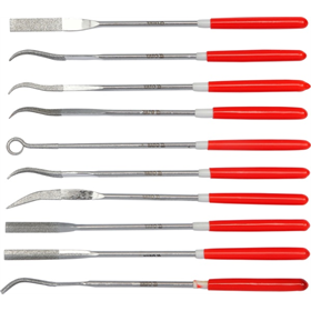 Set van 10 diamant-naaldvijlen – 3 x 140 x 25 mm Yato YT-6145
