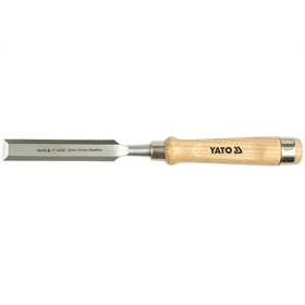 Timmermansbeitel 12 mm CrV met houten handvat Yato YT-6243