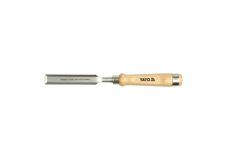 Houtbeitel 16 mm cr-v met houten handvat Yato YT-6246