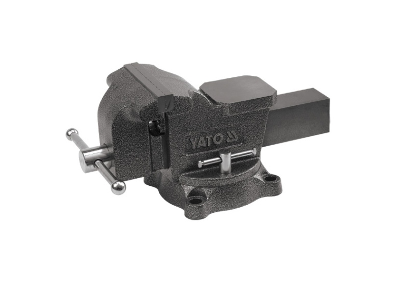Roterende bankschroef 125 mm zware uitvoering Yato YT-6502