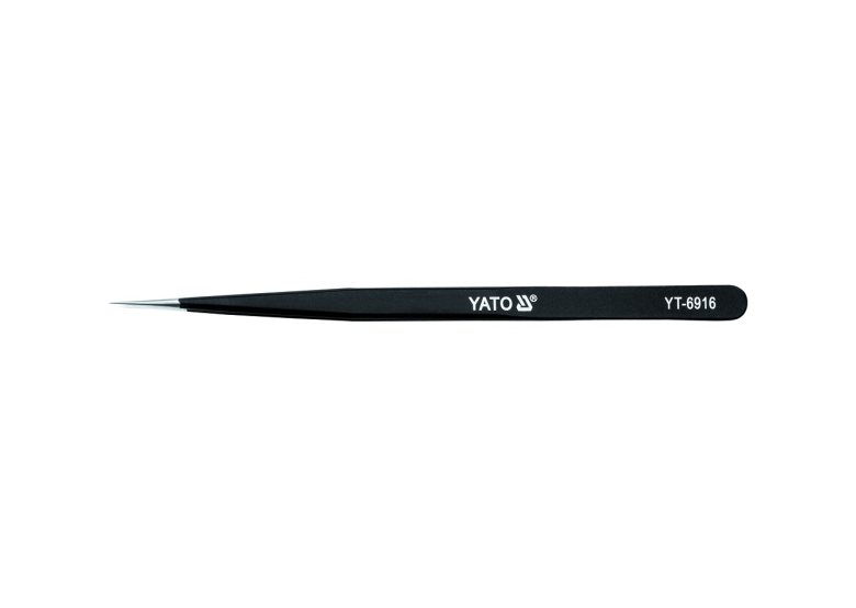 Pincet rechte antistatische 140 mm Yato YT-6916